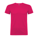 Kurzärmeliges T-Shirt aus Baumwolle 155 g/m2 Roly Direct Beagle farbe rosa zweite Ansicht