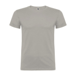Kurzärmeliges T-Shirt aus Baumwolle 155 g/m2 Roly Direct Beagle farbe silber zweite Ansicht