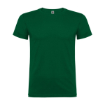 Kurzärmeliges T-Shirt aus Baumwolle 155 g/m2 Roly Direct Beagle farbe flaschengrün zweite Ansicht