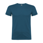 Kurzärmeliges T-Shirt aus Baumwolle 155 g/m2 Roly Direct Beagle farbe dunkelblau zweite Ansicht