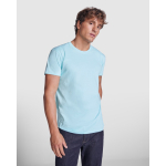 Kurzärmeliges T-Shirt aus Baumwolle 155 g/m2 Roly Direct Beagle farbe mintgrün erste Gebrauchsansicht