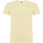 Kurzärmeliges T-Shirt aus Baumwolle 155 g/m² Roly Direct Beagle farbe hellgelb erste Gebrauchsansicht