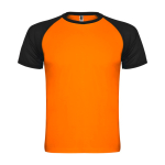 Sport-T-Shirt aus Polyester 140 g/m2 Roly Direct Indianapolis farbe orange zweite Ansicht