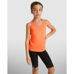 Technisches Slimfit-Trägertop mit Elasthan 160 g/m2 Roly Direct Aida farbe schwarz zweite Gebrauchsansicht