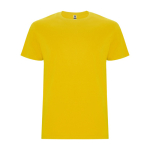 Kurzarm T-Shirt aus Baumwolle 190 g/m2 Roly Direct Stafford farbe gelb zweite Ansicht