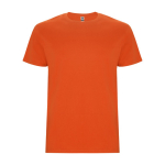 Kurzarm T-Shirt aus Baumwolle 190 g/m2 Roly Direct Stafford farbe orange zweite Ansicht