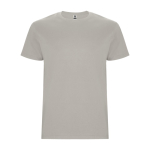 Kurzarm T-Shirt aus Baumwolle 190 g/m2 Roly Direct Stafford farbe mattsilber zweite Ansicht
