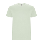 Kurzarm T-Shirt aus Baumwolle 190 g/m2 Roly Direct Stafford farbe pastellgrün zweite Ansicht