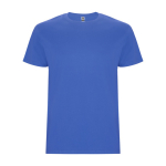 Kurzarm T-Shirt aus Baumwolle 190 g/m2 Roly Direct Stafford farbe rivierablau zweite Ansicht