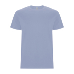 Kurzarm T-Shirt aus Baumwolle 190 g/m2 Roly Direct Stafford farbe bondi blau zweite Ansicht