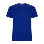 Kurzarm T-Shirt aus Baumwolle 190 g/m2 Roly Direct Stafford farbe köngisblau zweite Ansicht