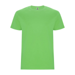 Kurzarm T-Shirt aus Baumwolle 190 g/m2 Roly Direct Stafford farbe hellgrün zweite Ansicht