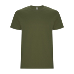 Kurzarm T-Shirt aus Baumwolle 190 g/m2 Roly Direct Stafford farbe militärgrün zweite Ansicht