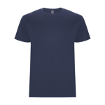 Kurzarm T-Shirt aus Baumwolle 190 g/m2 Roly Direct Stafford farbe jeansblau zweite Ansicht
