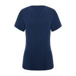 Damen-Kasack aus Polyester mit kurzen Ärmeln 170 g/m2 Roly Ferox farbe marineblau zweite Ansicht