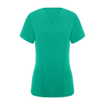 Damen-Kasack aus Polyester mit kurzen Ärmeln 170 g/m2 Roly Ferox farbe smaragdgrün zweite Ansicht