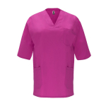 Kurzarm Unisex-Kasack aus Polyester 160 g/m2 Roly Panacea farbe violett zweite Ansicht