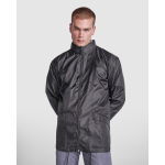 Unisex-Regenjacke aus Polyester mit Kapuze 70 g/m2 Roly Direct farbe rot erste Gebrauchsansicht