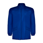 Unisex-Regenjacke aus Polyester mit Kapuze 70 g/m2 Roly Direct farbe köngisblau zweite Ansicht