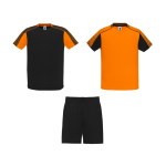 Unisex-Sportset mit 2 T-Shirts und 1 Hose, 140 g/m2 Roly Direct Juve farbe orange zweite Ansicht