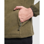 Fleecejacke mit Stehkragen, 300 g/m2 Roly Direct Artic farbe weiß zweite Detailansicht