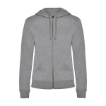 Damen-Sweatshirt aus Baumwolle, 280 g/m2 Roly Direct Veleta farbe hellgrau zweite Ansicht