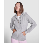 Damen-Sweatshirt aus Baumwolle, 280 g/m2 Roly Direct Veleta farbe marineblau erste Gebrauchsansicht