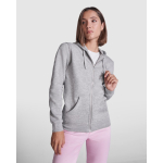 Damen-Sweatshirt aus Baumwolle, 280 g/m2 Roly Direct Veleta farbe marineblau vierte Gebrauchsansicht