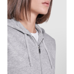 Damen-Sweatshirt aus Baumwolle, 280 g/m2 Roly Direct Veleta farbe marineblau erste Detailansicht