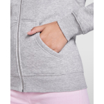Damen-Sweatshirt aus Baumwolle, 280 g/m2 Roly Direct Veleta farbe marineblau zweite Detailansicht