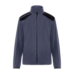 Farbige Arbeits-Fleecejacke aus Polyester, 220 g/m2 Roly Terrano farbe schwarz zweite Ansicht