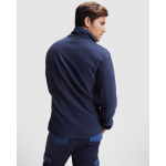 Farbige Arbeits-Fleecejacke aus Polyester, 220 g/m2 Roly Terrano farbe köngisblau vierte Gebrauchsansicht