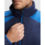 Farbige Arbeits-Fleecejacke aus Polyester, 220 g/m2 Roly Terrano farbe köngisblau zweite Detailansicht