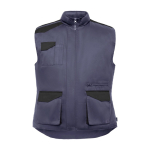 Arbeitsweste mit Taschen aus Polyester, 200 g/m2 Roly Armada farbe schwarz zweite Ansicht