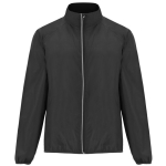 Unisex-Windjacke aus leichtem technischem Polyestergewebe, 70 g/m², Roly Direct Glasgow farbe schwarz zweite Ansicht