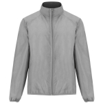 Unisex-Windjacke aus leichtem technischem Polyestergewebe, 70 g/m², Roly Direct Glasgow farbe grau erste Gebrauchsansicht