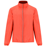 Unisex-Windjacke aus leichtem technischem Polyestergewebe, 70 g/m², Roly Direct Glasgow farbe korallenrot zweite Ansicht