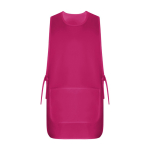 Unisex-Wendeschürze mit zwei Taschen, 195 g/m2 Roly Arzak farbe rosa zweite Ansicht