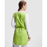 Unisex-Wendeschürze mit zwei Taschen, 195 g/m2 Roly Arzak farbe grüne pistazie vierte Gebrauchsansicht