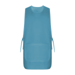 Unisex-Wendeschürze mit zwei Taschen, 195 g/m2 Roly Arzak farbe bondi blau zweite Ansicht