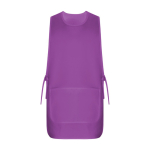Unisex-Wendeschürze mit zwei Taschen, 195 g/m2 Roly Arzak farbe violett zweite Ansicht
