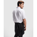 Gastronomieschürze aus Polyester und Baumwolle, 220 g/m2 Roly Classic farbe schwarz vierte Gebrauchsansicht