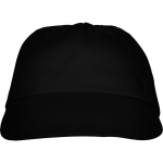 5-Panel-Kappe mit schweißabsorbierendem Innenband, 165 g/m2 farbe schwarz zweite Ansicht