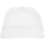 5-Panel-Kappe mit schweißabsorbierendem Innenband, 165 g/m2 farbe weiß zweite Ansicht