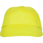 5-Panel-Kappe mit schweißabsorbierendem Innenband, 165 g/m2 farbe gelb zweite Ansicht