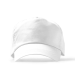 5-Panel-Kappe aus Baumwolle mit Belüftungslöchern, 170 g/m2 farbe weiß zweite Ansicht