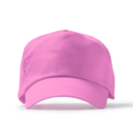 5-Panel-Kappe aus Baumwolle mit Belüftungslöchern, 170 g/m2 farbe hellrosa zweite Ansicht