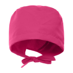 Unisex-OP-Haube aus Polyester mit verstellbaren Bändern, 150 g/m2 farbe rosa zweite Ansicht