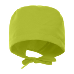 Unisex-OP-Haube aus Polyester mit verstellbaren Bändern, 150 g/m2 farbe grüne pistazie zweite Ansicht