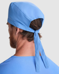 Unisex-OP-Haube aus Polyester mit verstellbaren Bändern, 150 g/m² erste Detailansicht